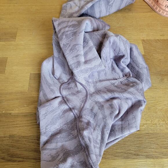 Gymshark Adapt Animal Seamless Gym Activewear Leggings Purple Zebra XS - Picture 10 of 13